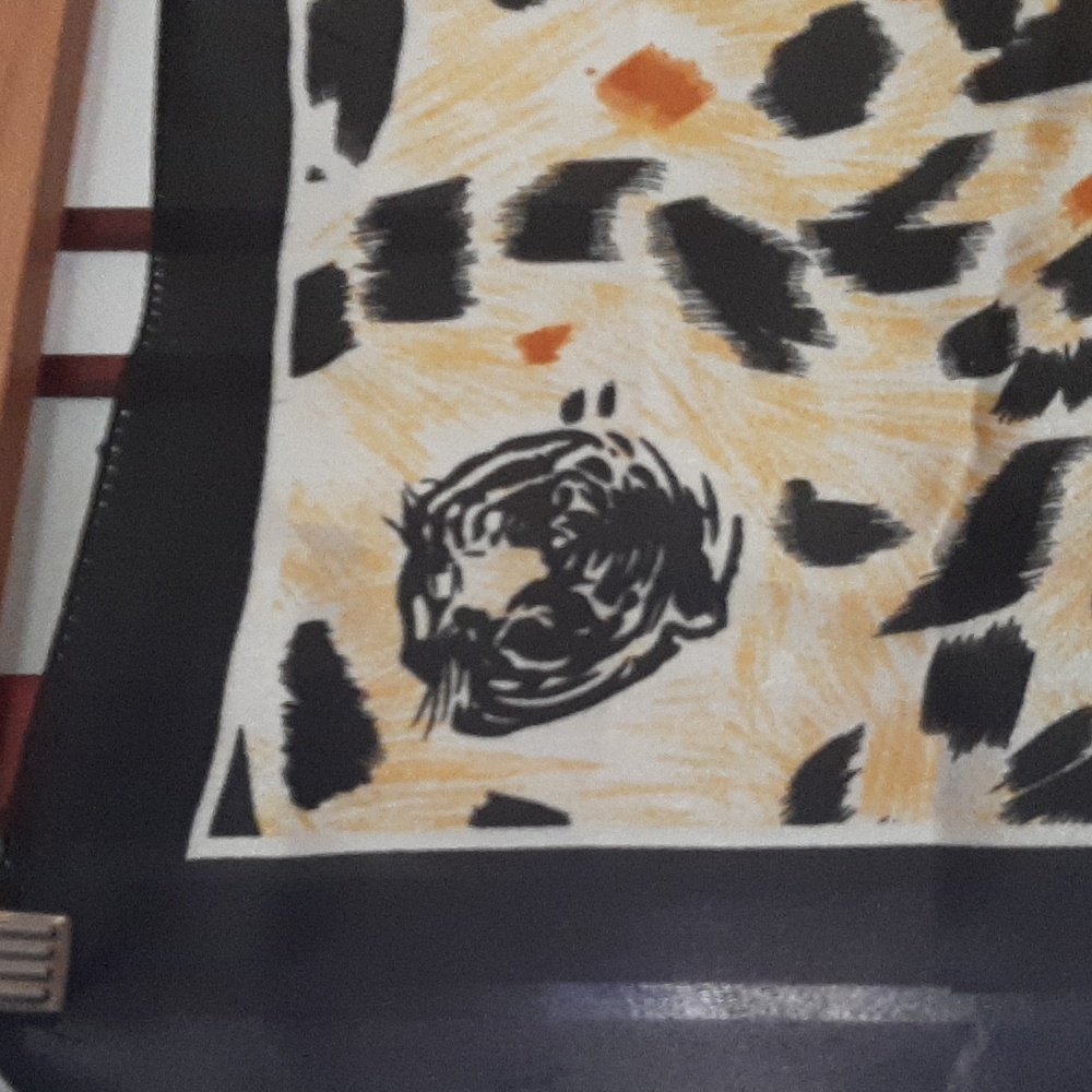 Leopard Print Scarf - Picture 2 of 5